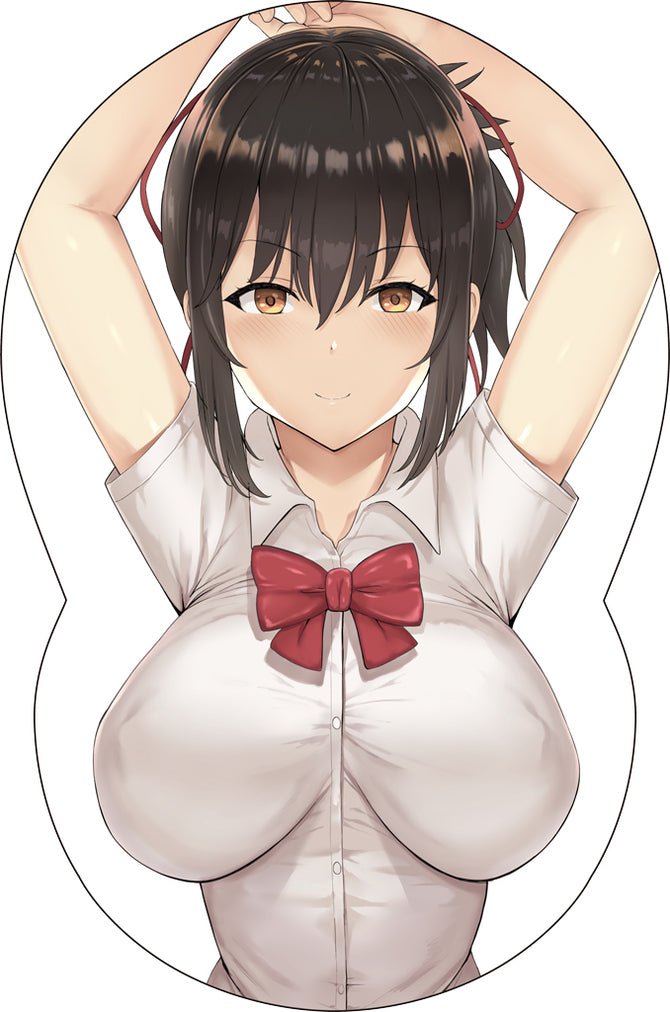 Oppai Board Cover 89 Mega Boobs Schoolgirl おっぱいボードカバー#89 はかば