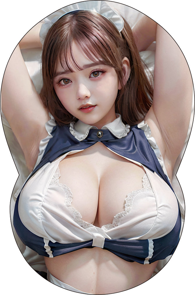 Oppai Board Cover 95 AI Art Schoolgirl-Maid おっぱいボードカバー#95 AI